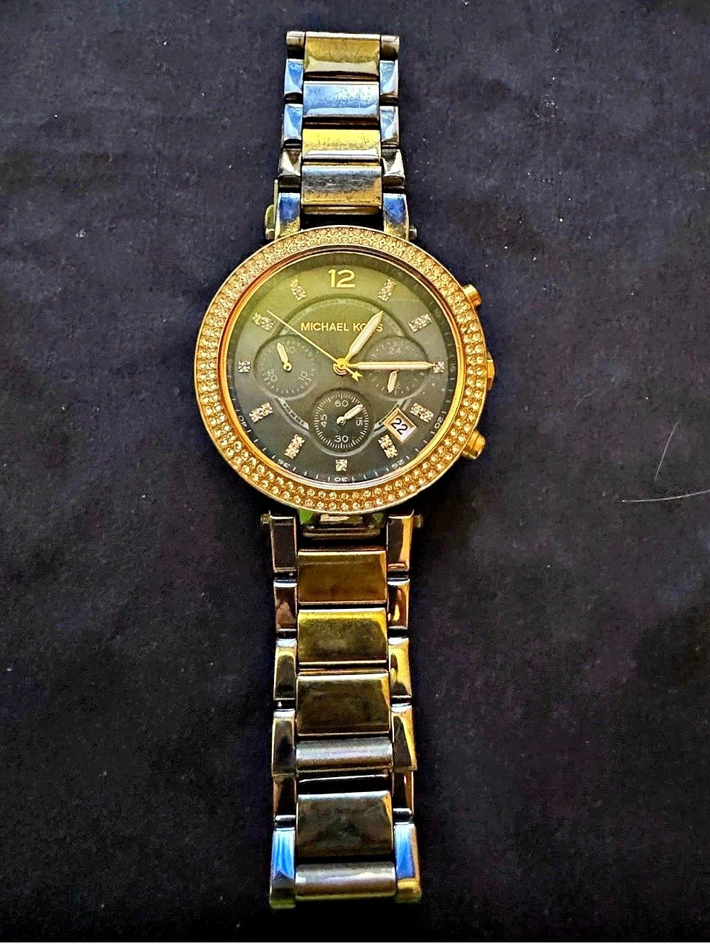 Michael Kors MK-6440 Gold & Black Watch